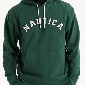 Nautica Men's Green Hoodie